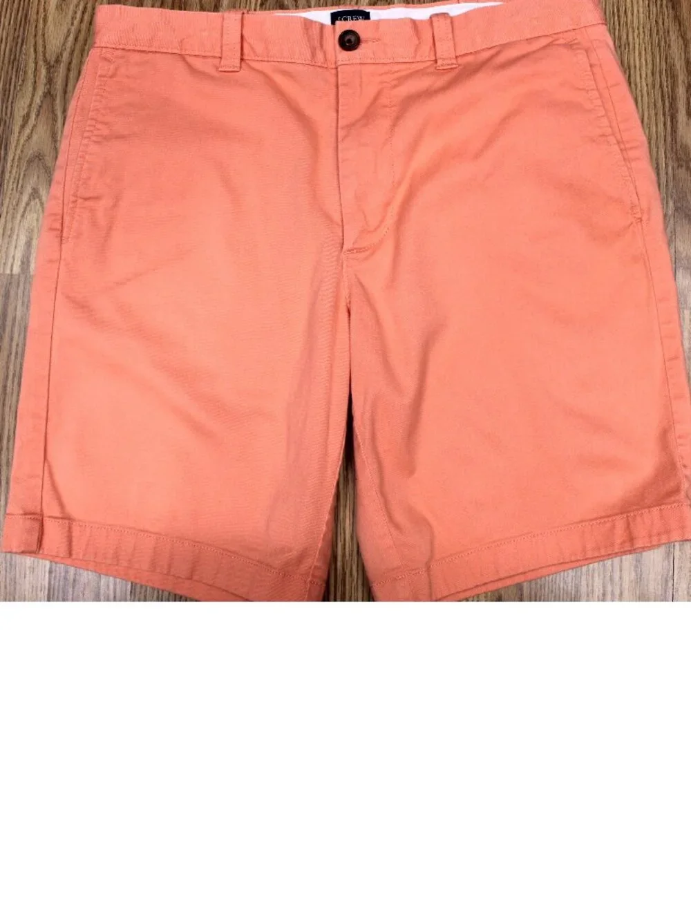 J.CREW REGULAR FIT SHORTS COTTON/SPANDEX PEACH Sz 32